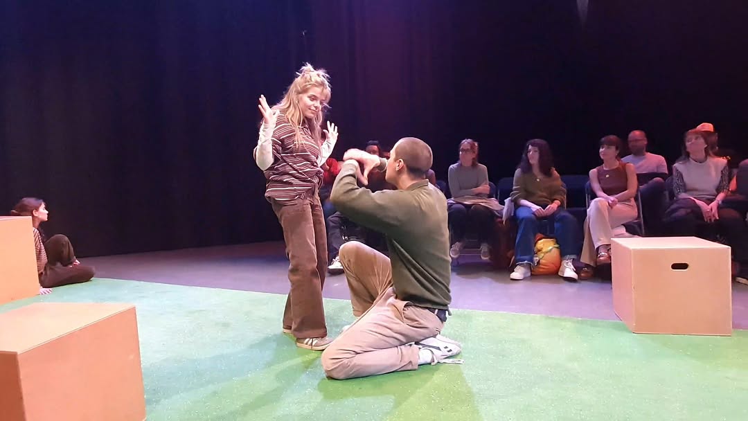 Us compartim un tastet de «Pulmons», espectacle de l’assignatura Pràctica 3 de l’alumnat de 4t curs d’interpretació de t…