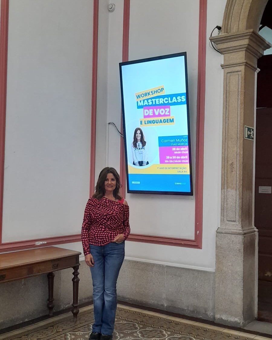 Nuestra docente, Carmen Iglesias, ha realizado una estancia de docencia en ESMAE en Oporto dentro del programa ERASMUS+ …