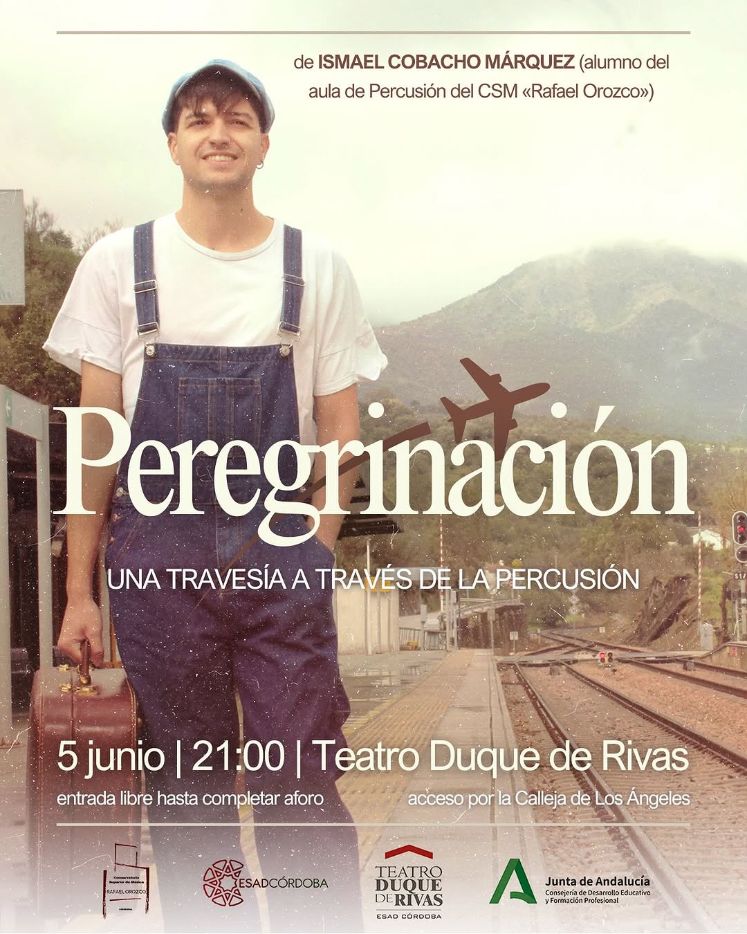 El próximo jueves 5 de junio de 2025, a las 21:00 horas en el Teatro Duque de Rivas (Escuela Superior de Arte Dramático …