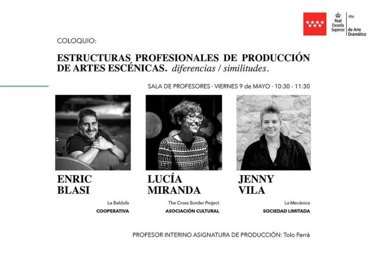 💶 ¿Cómo se realiza profesionalmente la producción en artes escénicas? Charlamos sobre sus diferencias y similitudes con…