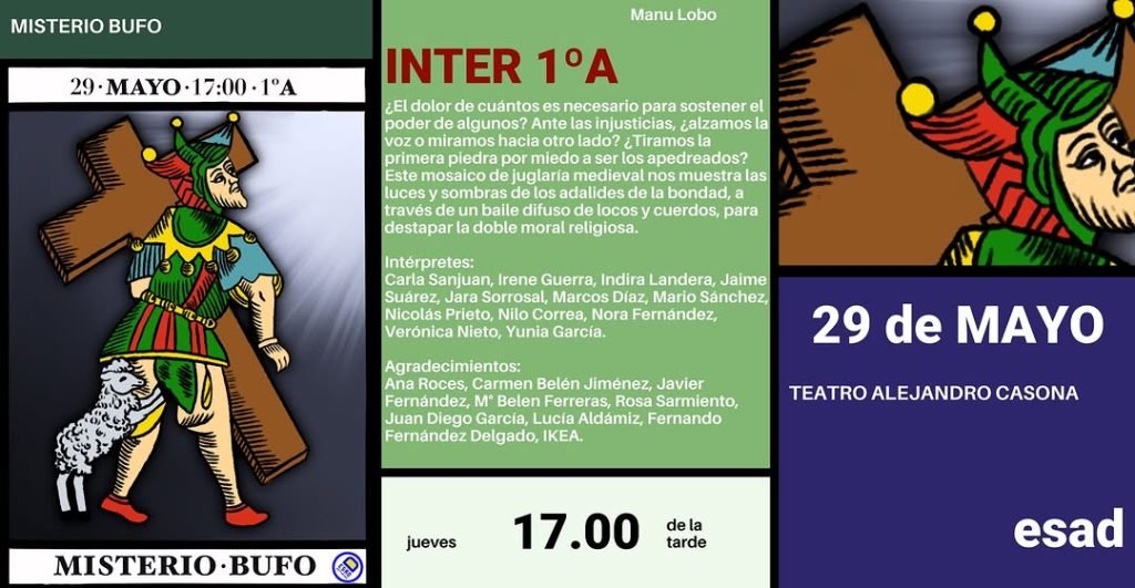 Calendario de muestras ESAD Tercera tanda. Os adjuntamos los carteles y la información de las muestras de la ESAD Asturi…