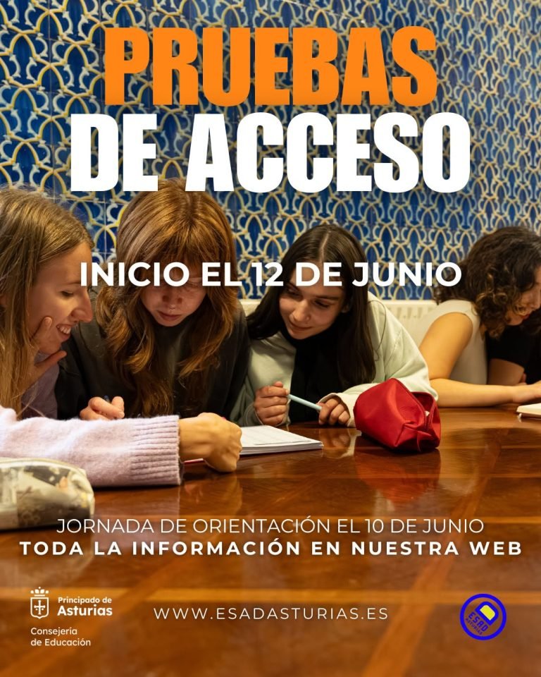 ¿Quieres estudiar en la ESAD de Asturias? Nuestras pruebas de acceso comienzan el 12 de junio. Tienes toda la informació…