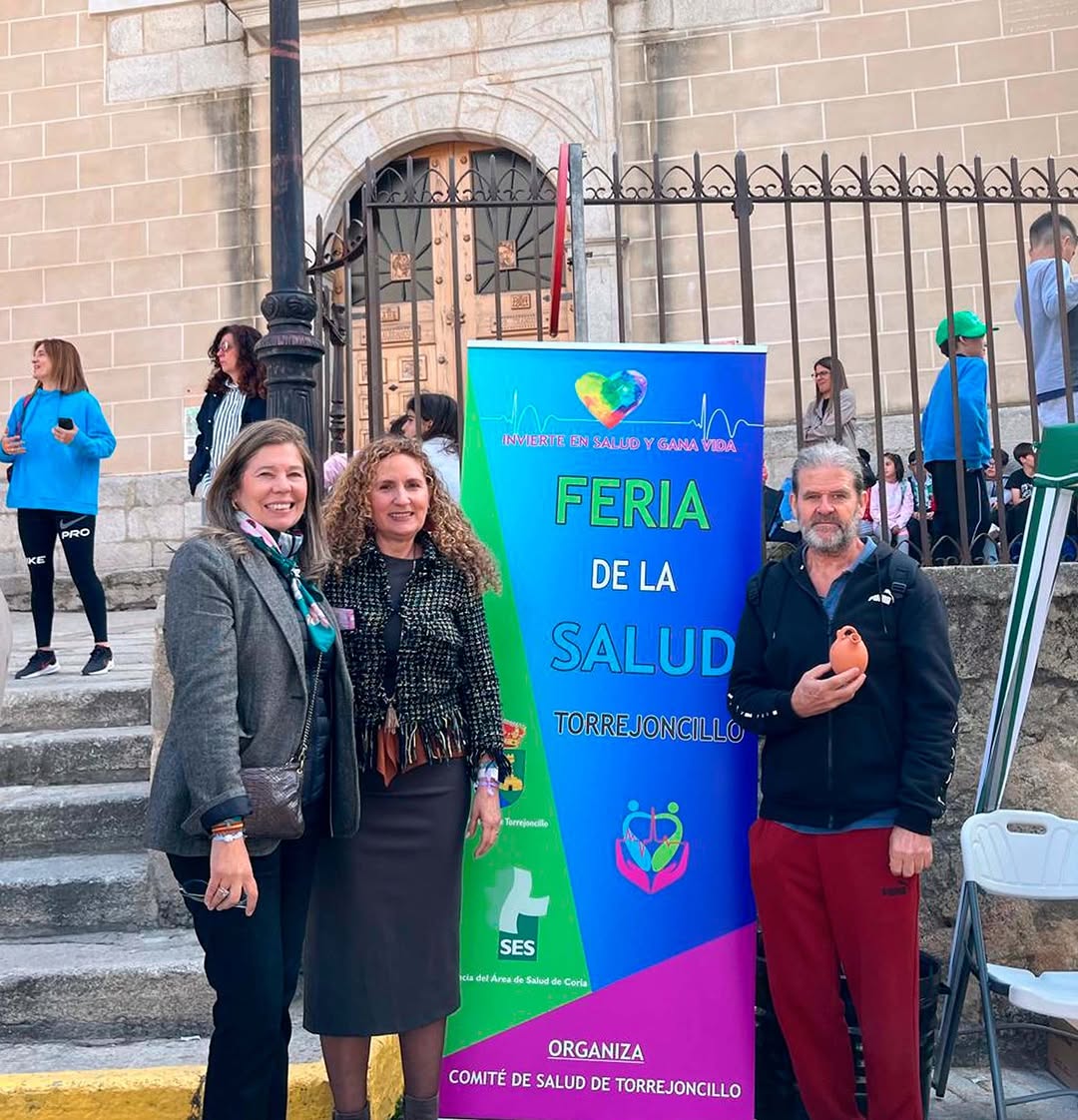 🎭VII FERIA DE LA SALUD DE TORREJONCILLO 📣La ESAD de Extremadura participa en la VII Feria de la Salud de Torrejoncillo…