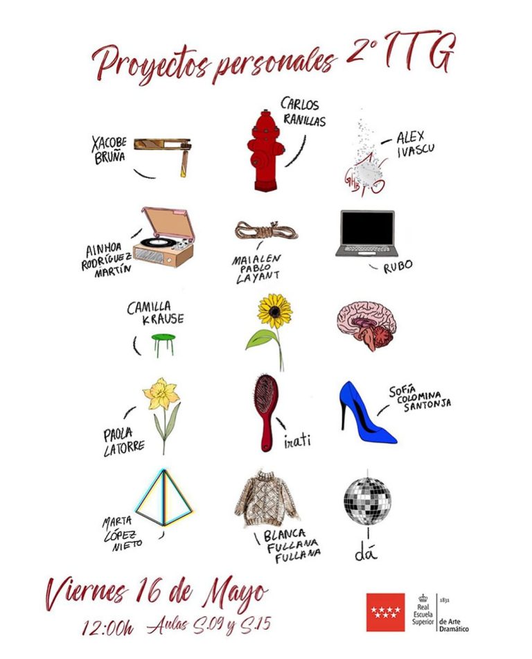 🤸¡Ya están aquí los Proyectos Personales de 2º de Interpretación Gestual! Un espacio para el cuerpo, la creación y la e…