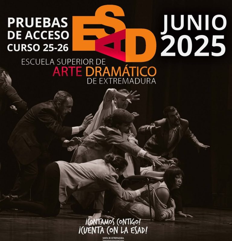 🎭 PRUEBAS DE ACCESO CURSO 2025-2026 📣¡Si quieres estudiar con nosotros en la ESAD de Extremadura, te recordamos que es…