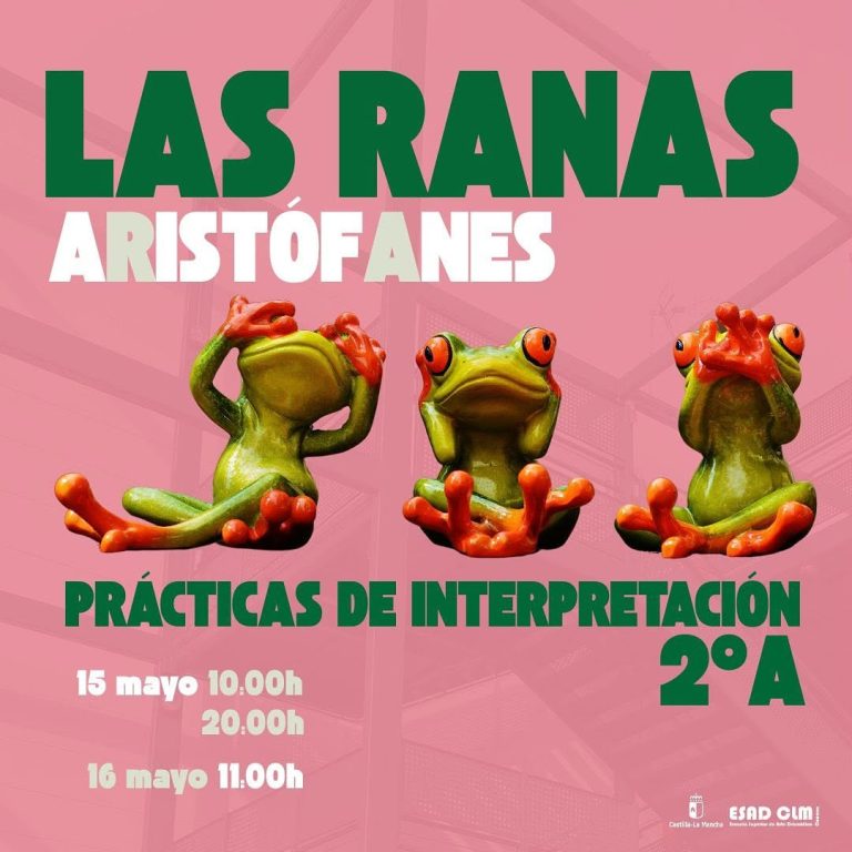 🐸 Mañana jueves y el viernes el grupo de 2°A de Interpretación realiza su muestra final de Prácticas, con el acercamien…