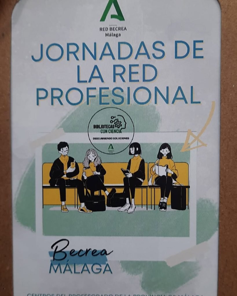 📚Nuestra compañera Isabel Alba participa hoy en las Jornadas Provinciales de la Red Profesional BECREA Málaga, un espac…