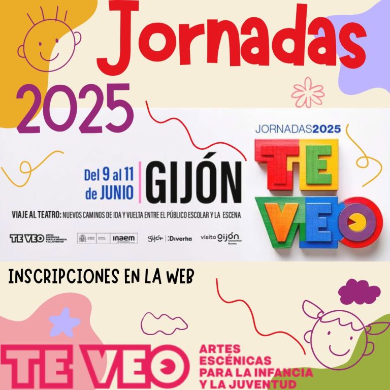 JORNADAS TE VEO Las Jornadas de TE VEO 2025 se celebran del 9 al 11 de junio en Gijón. Apúntate!! Inscripciones en la we…