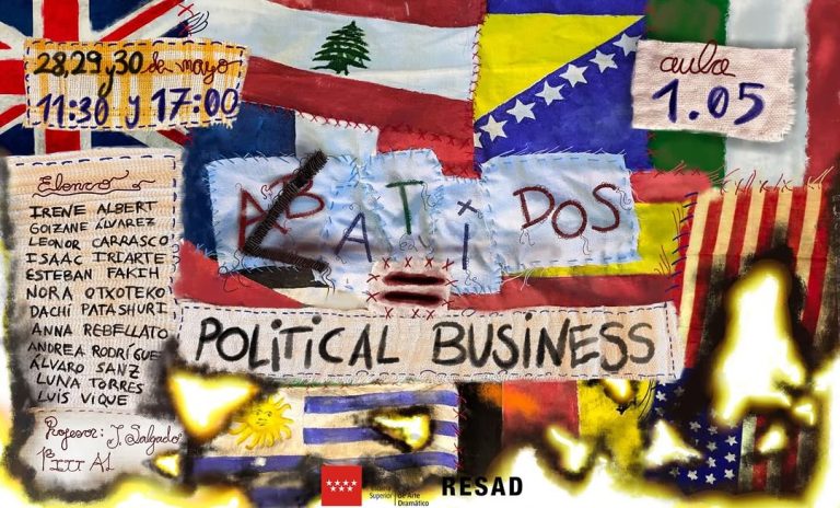 💼🗳️ POLITICAL BUSINESS Creación colectiva del grupo de 1º Interpretación Textual A1, con dirección pedagógica de Jesús…