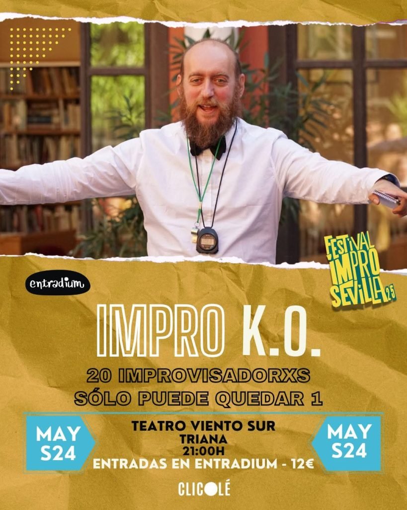 Arrancó el -Festival Impro Sevilla- con una interesante y enriquecedora MESA REDONDA, que tuvo por nombre: TEATRO EN EL …