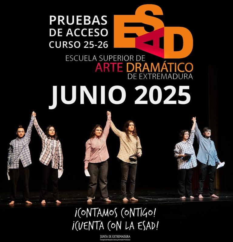 🎭 PRUEBAS DE ACCESO CURSO 2025-2026 📣¡Si quieres estudiar con nosotros en la ESAD de Extremadura, te recordamos que es…