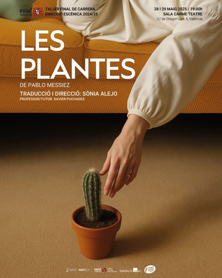 Arriba “Les plantes”! 🟢 Una obra traduïda i dirigida per Sònia Alejo com a Taller final de carrera de direcció escènica…