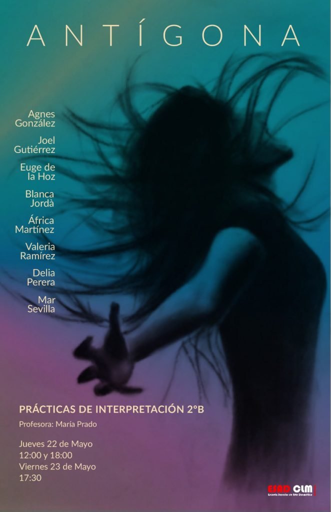 Antígona, de Sófocles. Muestra final de Prácticas de Interpretación de 2º B
