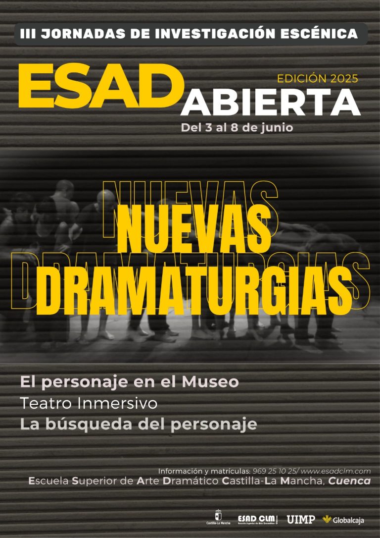 🗣️ Se acaban los Mayos de la ESAD pero comienza la primera semana de junio las III Jornadas de Investigación Escénica: …