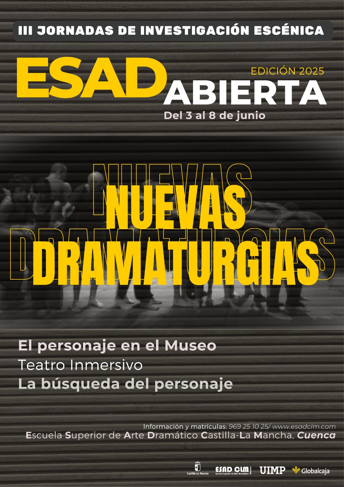🗣️ Se acaban los Mayos de la ESAD pero comienza la primera semana de junio las III Jornadas de Investigación Escénica: …
