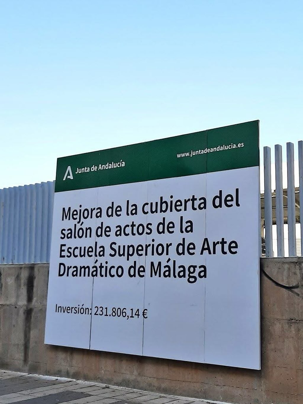 🎭 ¡Buenas noticias para el teatro de la ESAD Málaga, comunidad educativa y público asistente! 👉🏼La Junta de Andalucía…