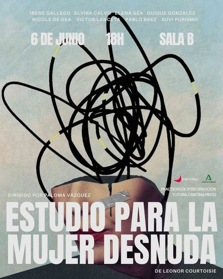 🎭 Prácticas de 3º 👉🏼Este viernes 6 de junio a las 18:00h en la SALA B, Paloma Vázquez presenta su muestra final de pr…