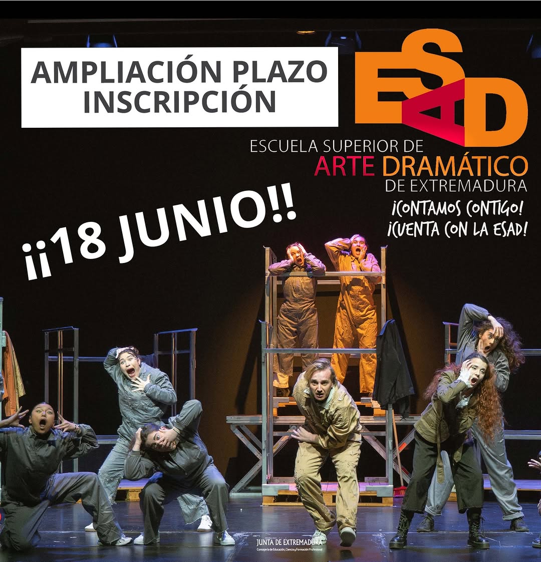 🎭 PRUEBAS DE ACCESO CURSO 2025-2026 📣En base al artículo 3.5 de la Resolución de 28 de abril: se amplia el plazo de in…