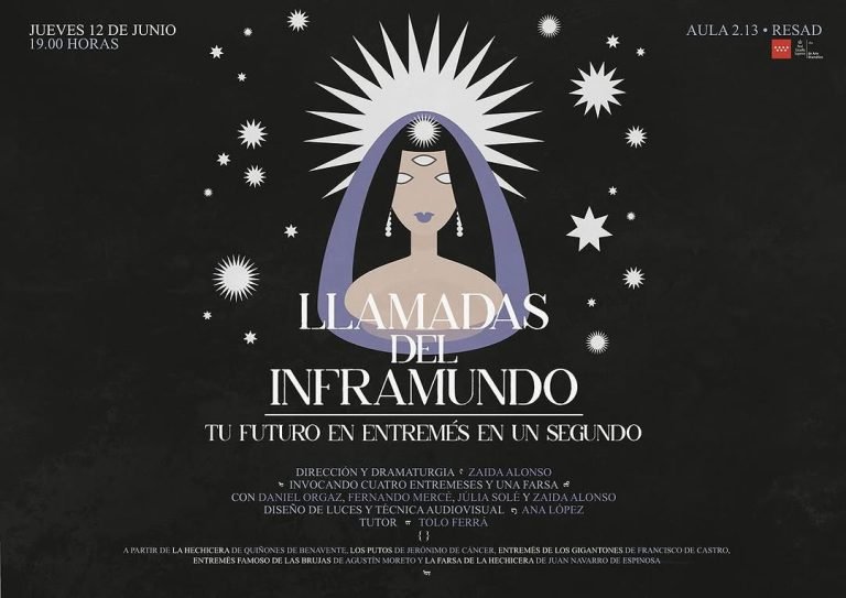 📞🔥 Llamadas del inframundo. Tu futuro en entremés en un segundo 👩‍🎓 Proyecto de 3º de Dirección de Escena 📝 Direcci…