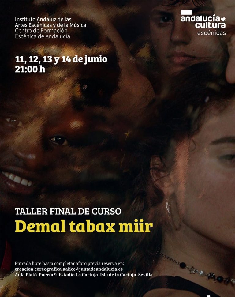 Los días 11, 12, 13 y 14 de Junio del 2025, el alumnado de 2º de Dramaturgia termina su Taller de Teatro de Creación con…