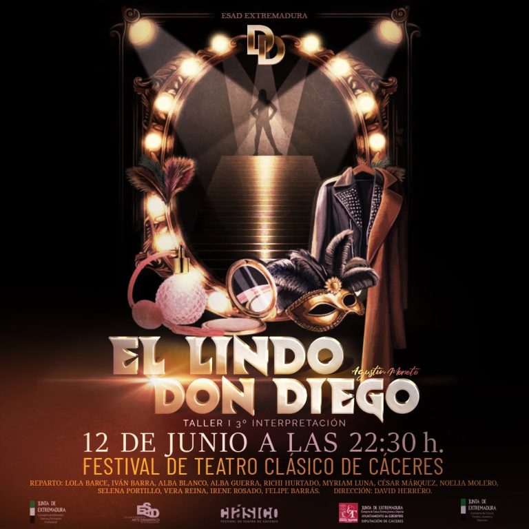 🎭TALLER I. 3º INTERPRETACIÓN. EL LINDO DON DIEGO. Curso 2024-2025 📅 jueves 12 junio. 🕖 22:30h. 📍Plaza de Santa María…