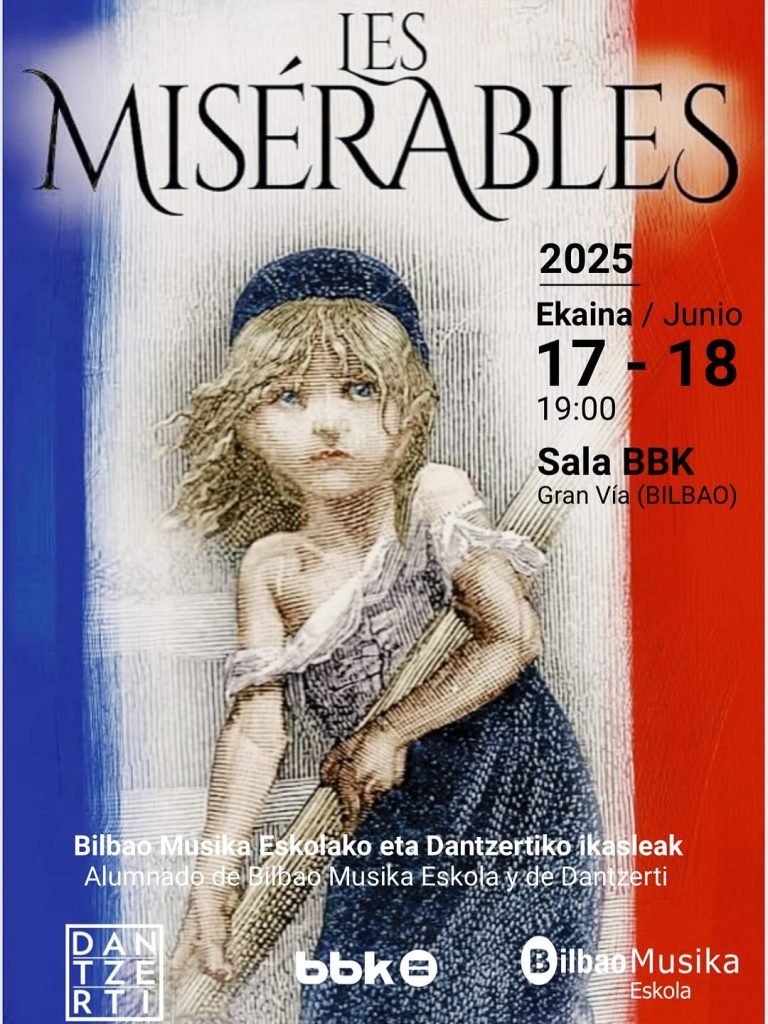 ⚠️DANTZERTI Bilbao Musika erakundearekin elkarlanean ari da bihar eta etzi BBK Aretoan estreinatuko den “Los miserables”…