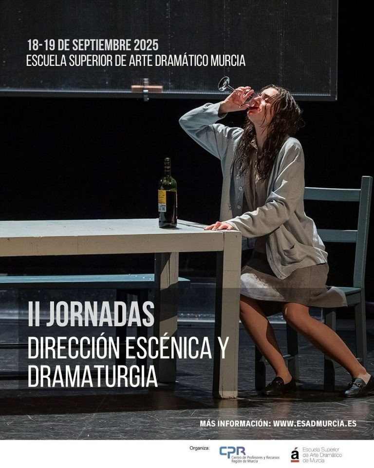 En septiembre volveremos con las II Jornadas de teatro en este caso centradas en la Dirección escénica y Dramaturgia vis…