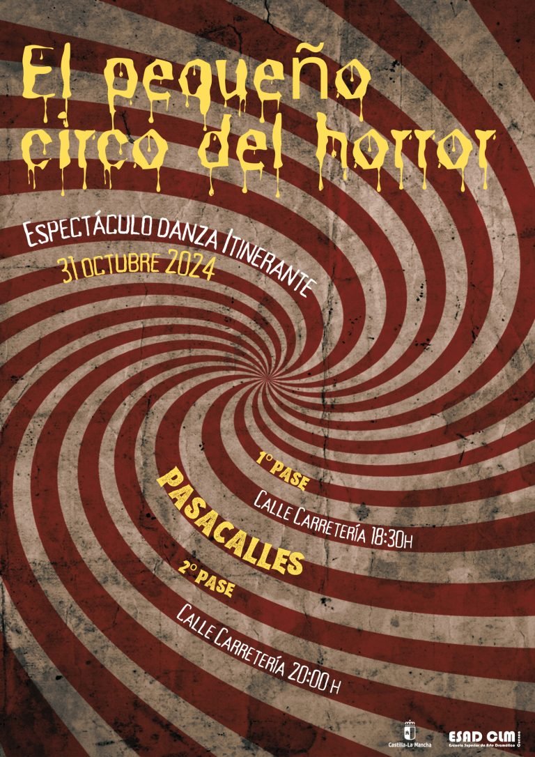 «El pequeño circo del horror»: Espectáculo de danza itinerante a propósito de Halloween