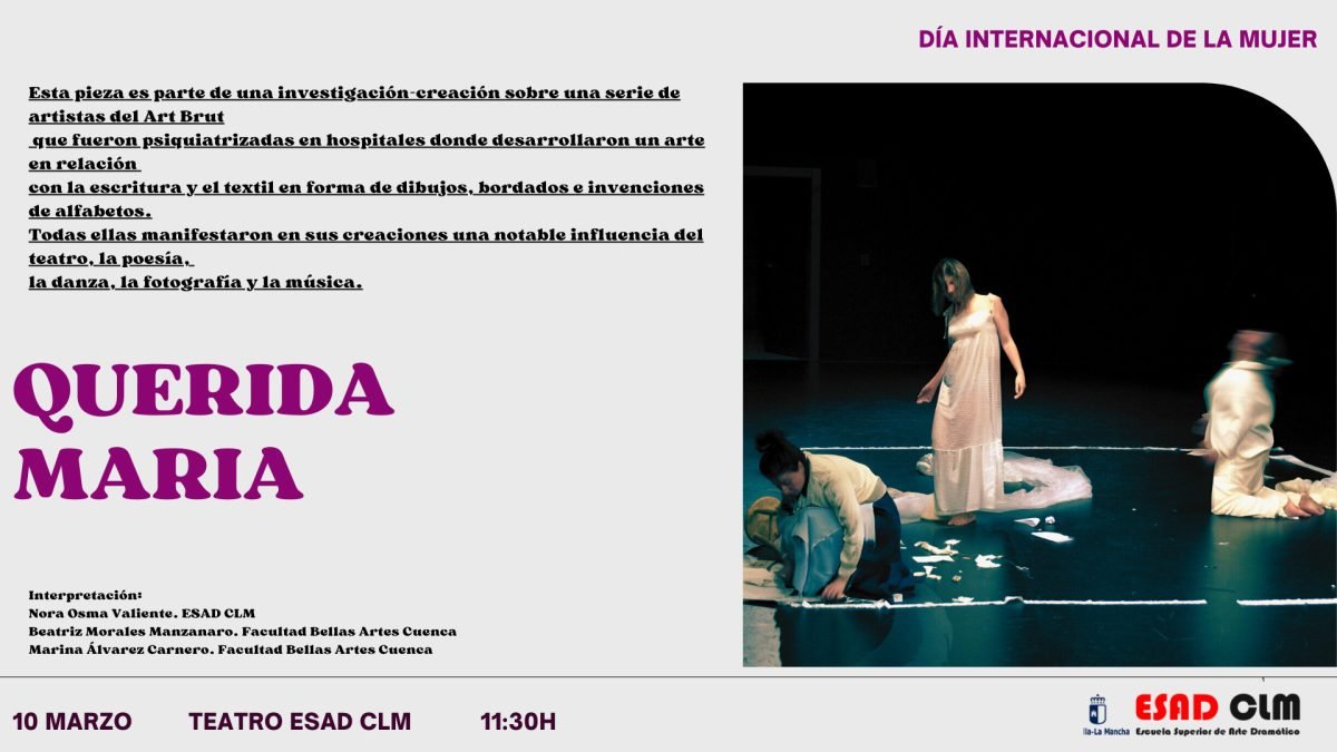 Querida María… Performa a propósito del Día Internacional de la Mujer Querida María… Performa a propósito del Día Internacional de la Mujer