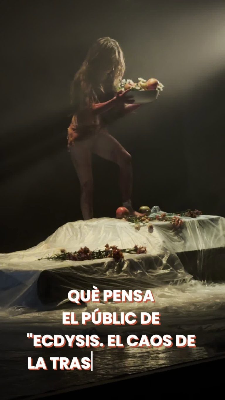 Açò és el que pensa el públic de “Ecdysis, el caos de la transcendencia”! 🟢 Una obra creada i dirigida per Carmen Blanc…