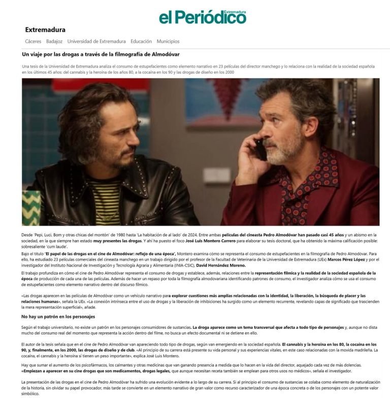 📣 Desde la ESAD de Extremadura queremos compartir con vosotros un artículo de El Periódico de Extremadura donde se hace…