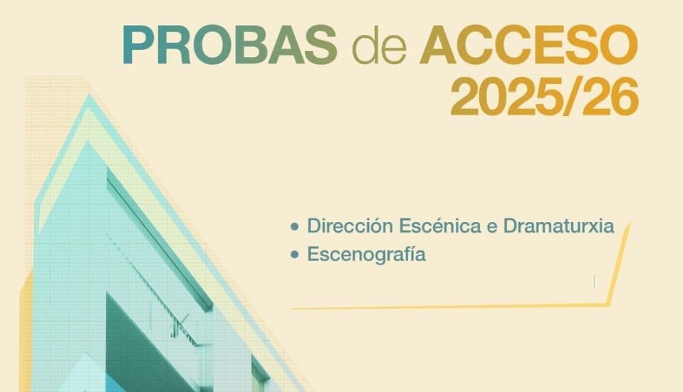 ⏰ Atención!!! Probas extraordinarias de acceso no mes de setembro. Curso 2025-26. Para as especialidades de: ✅ Dirección…