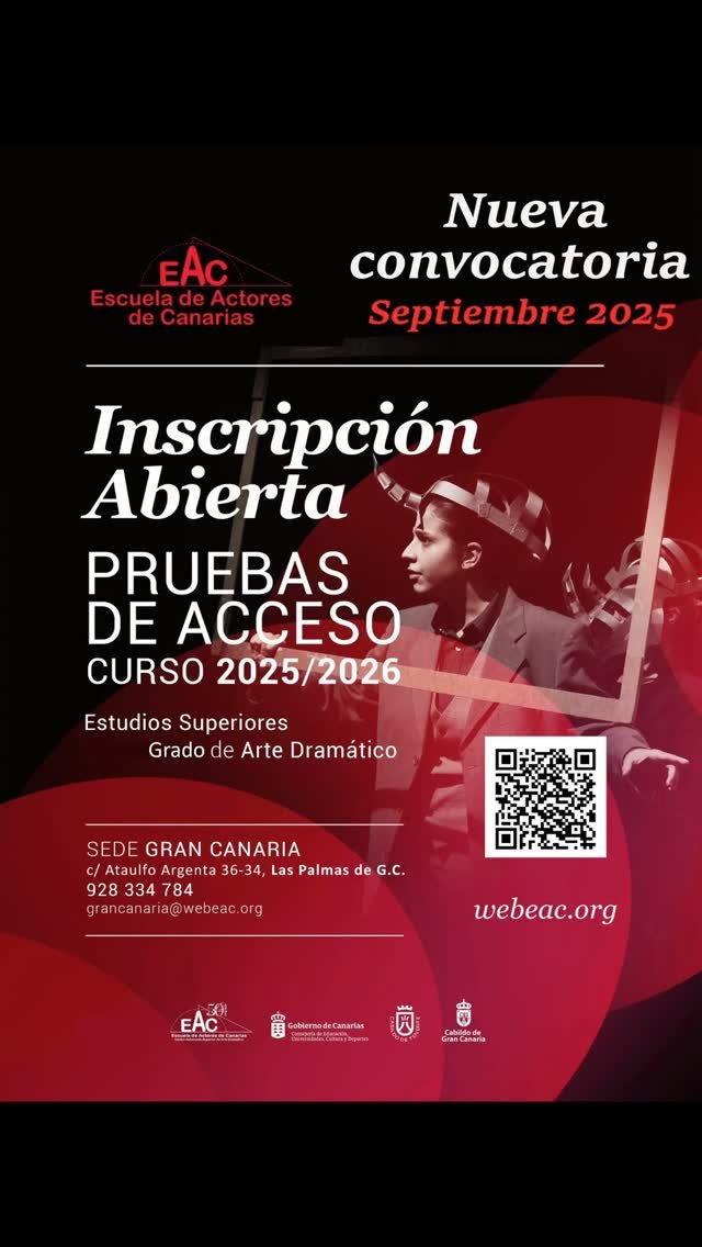 Pruebas de acceso / Curso 2025-26 ¡Nueva convocatoria! / Septiembre 2025 ¡Se ofertan 9 plazas! Información e inscripción…