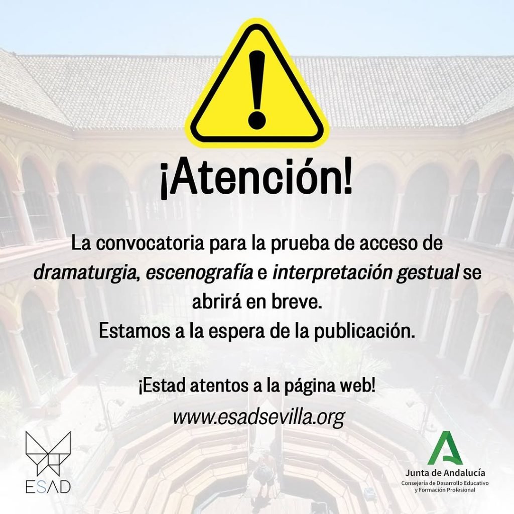 Estad atentos a nuestra web!!!! #curso25/26