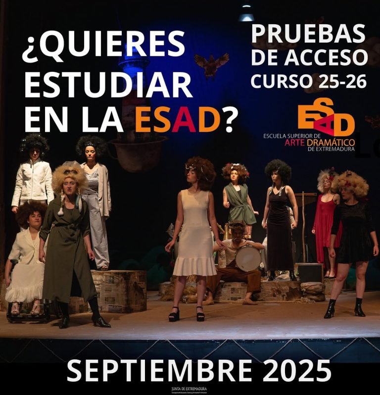 🎭 PRUEBAS DE ACCESO SEPTIEMBRE CURSO 2025-2026 📣¿QUIERES ESTUDIAR INTERPRETACIÓN o DIRECCIÓN ESCÉNICA Y DRAMATURGIA EN… 🎭 PRUEBAS DE ACCESO SEPTIEMBRE CURSO 2025-2026 📣¿QUIERES ESTUDIAR INTERPRETACIÓN o DIRECCIÓN ESCÉNICA Y DRAMATURGIA EN…