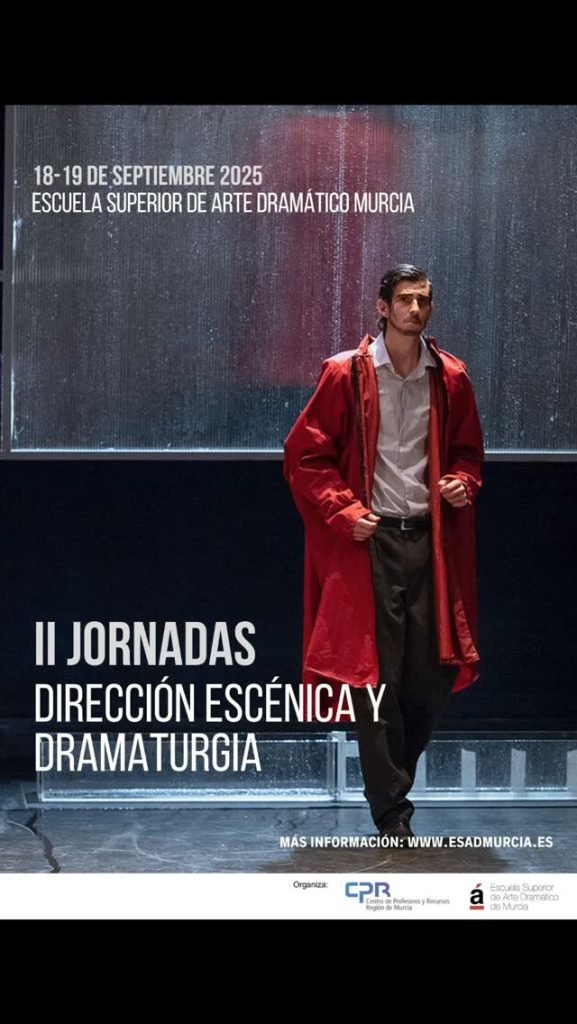 Os presentamos el programa definitivo de las II Jornadas de Teatro dedicadas a la especialidad de Dirección y Dramaturgi…