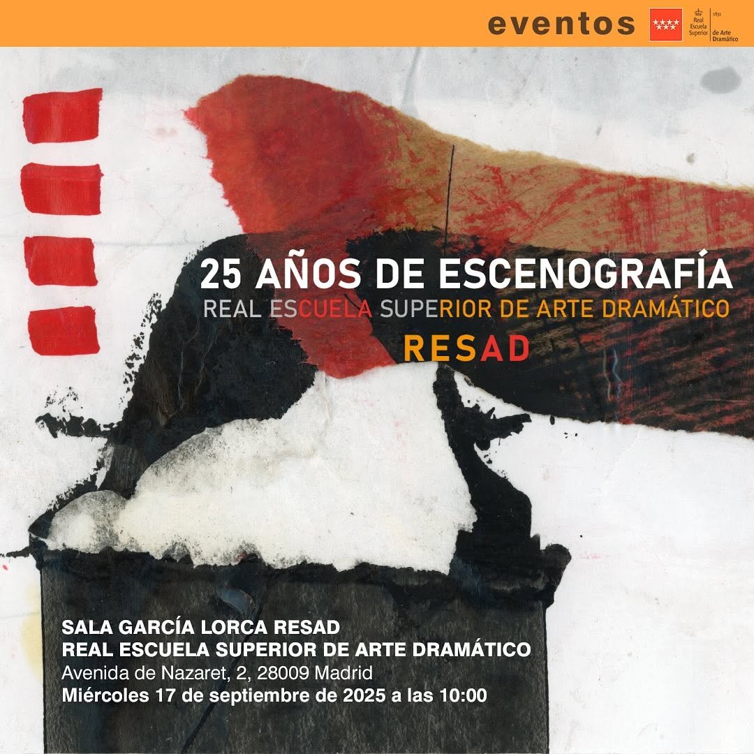 Y así que pasen 25 años. El curso 2000/2001 egresó la primera promoción de la especialidad de Escenografía dentro de la … Y así que pasen 25 años. El curso 2000/2001 egresó la primera promoción de la especialidad de Escenografía dentro de la …