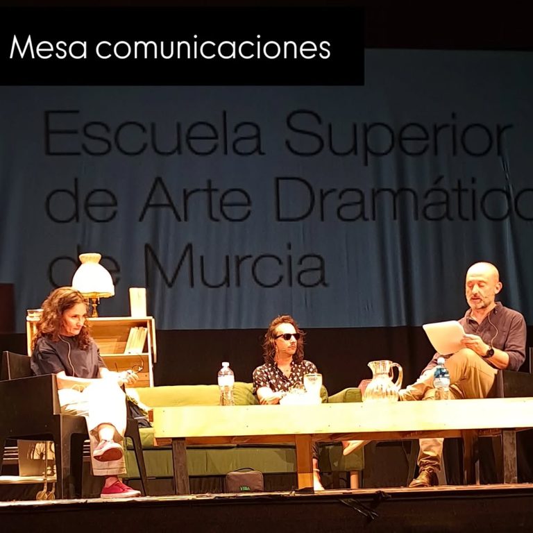 En la Mesa de comunicaciones contamos hoy con la Dra. Maite Villar @maitevillar profesora en @Esadib y el dramaturgo Jos…