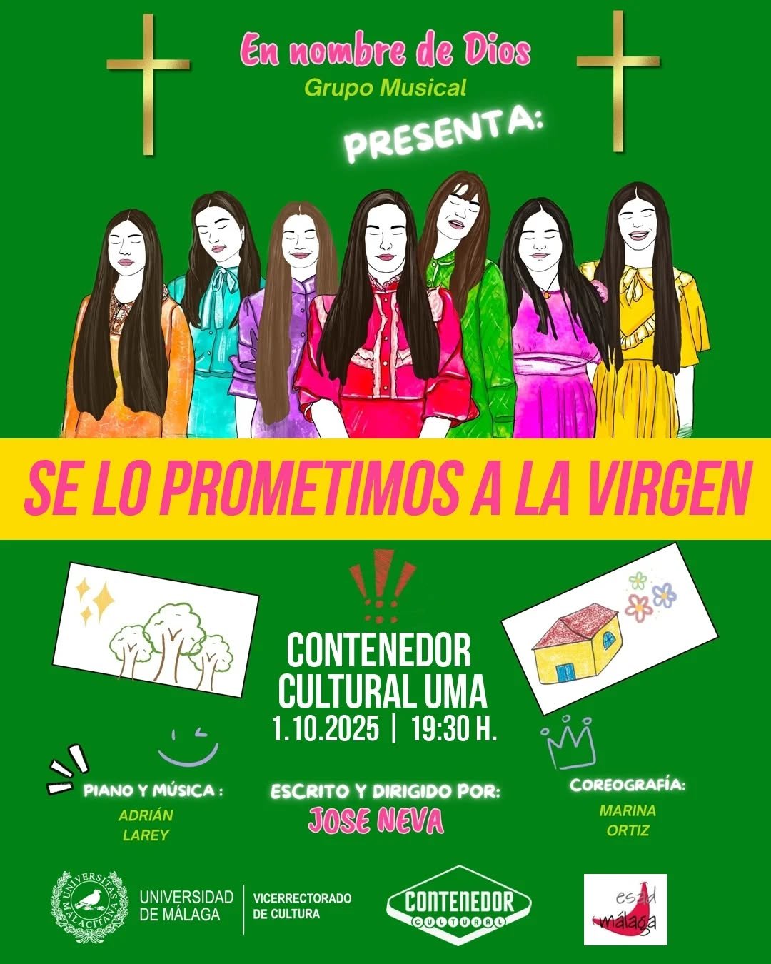 ⭕ ¡Atención! Cantamos porque… 🙏SE LO PROMETIMOS A LA VIRGEN 🎭Teatro documental musical @lasbakantes Dramaturgo y dir…
