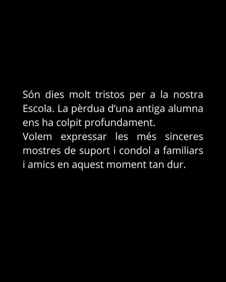 No és fàcil trobar les paraules adequades en moments com aquest, per això el proper dimecres 1 d’octubre a les 10.15 h e…