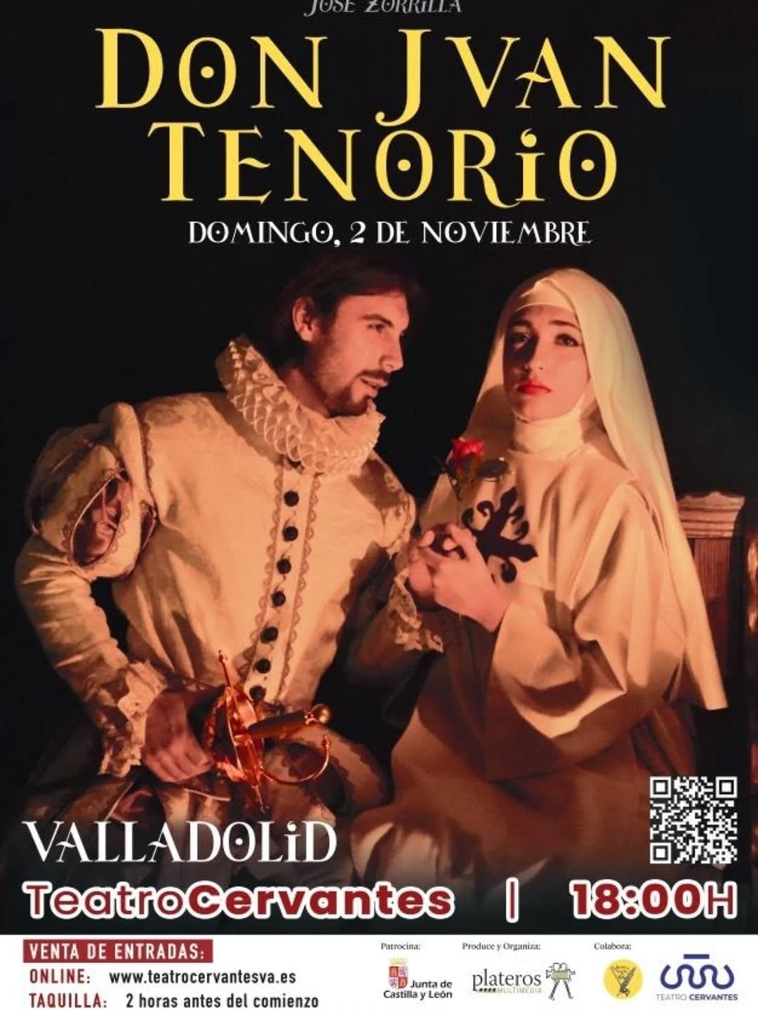 ¡Vuelve a los escenarios «Don Juan Tenorio» con egresados de la ESADCYL! De nuevo, interpretada por antiguos alumnos de … ¡Vuelve a los escenarios «Don Juan Tenorio» con egresados de la ESADCYL! De nuevo, interpretada por antiguos alumnos de …