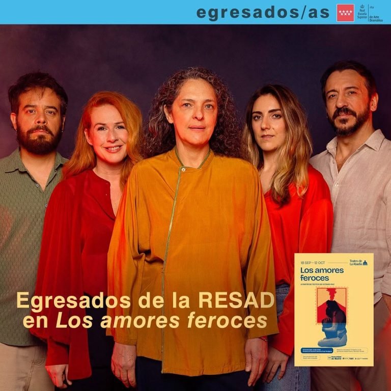 ✨ ¡Orgullo RESAD! ✨ Nuestras egresadas Lucía Quintana e Isabel Pamo suben al escenario del Teatro de La Abadía con la ob…