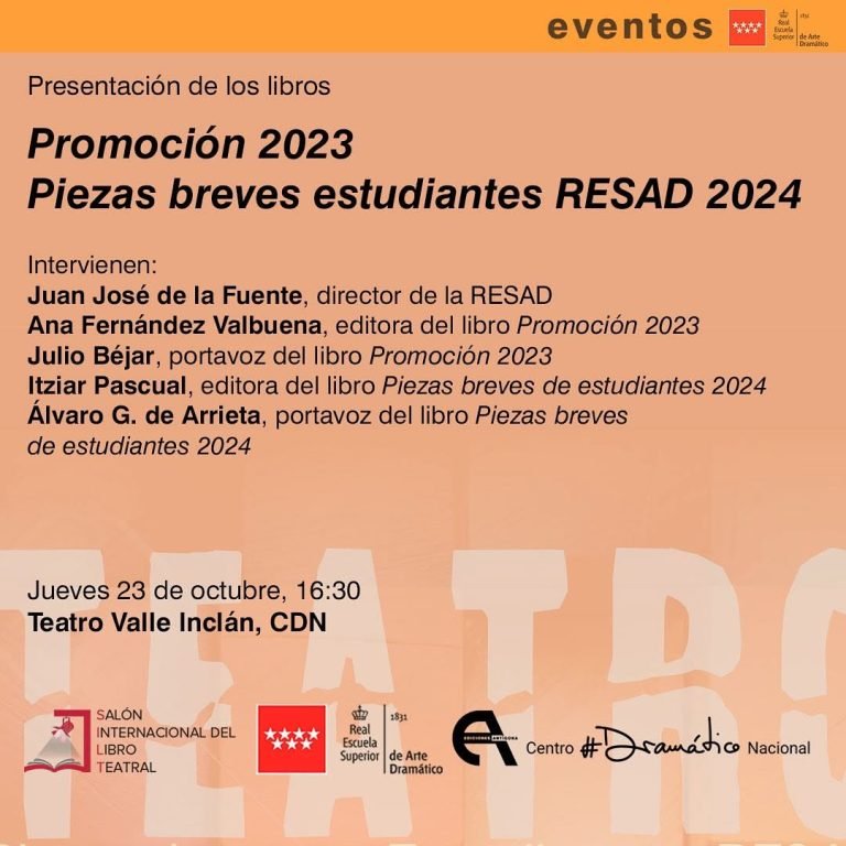 📚✨ Presentación de 2 libros de la RESAD ✨📚 Celebramos la publicación de dos libros que publican las obras que recogen …