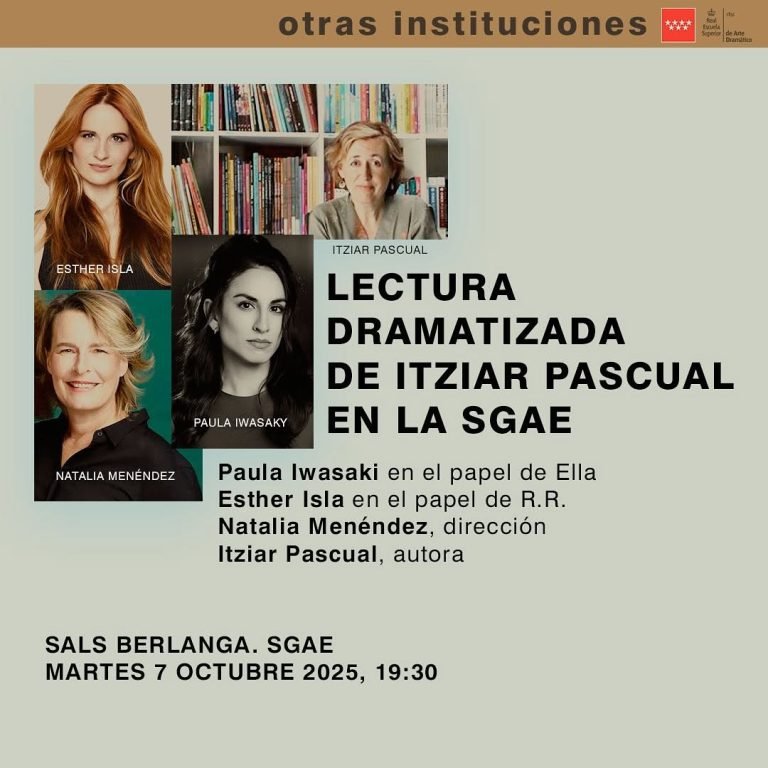 ✨ ¡Orgullo Resad! ✨ La Sala Berlanga acoge dentro del 29º Ciclo SGAE de Lecturas Teatralizadas la pieza Magari (Una cues…