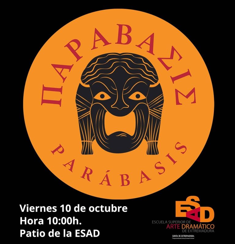 🎭 PRESENTACIÓN PARÁBASIS X 📅 Viernes 10 de octubre 🕖10:00h 📍Patio de la ESAD 🎟️Entrada libre hasta completar aforo …