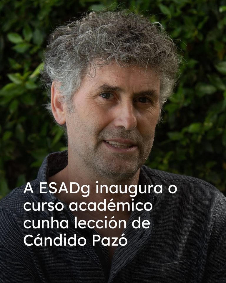 🎭 Cándido Pazó inaugura o curso da @esadgalicia cunha lección sobre memoria, escena e compromiso cultural. A escola ren…