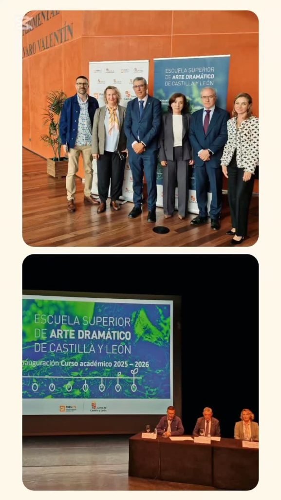 Inauguración del curso 2025-2026 en la ESADCYL. XX Aniversario En la #ESADCYL hoy celebramos la apertura oficial del cur…