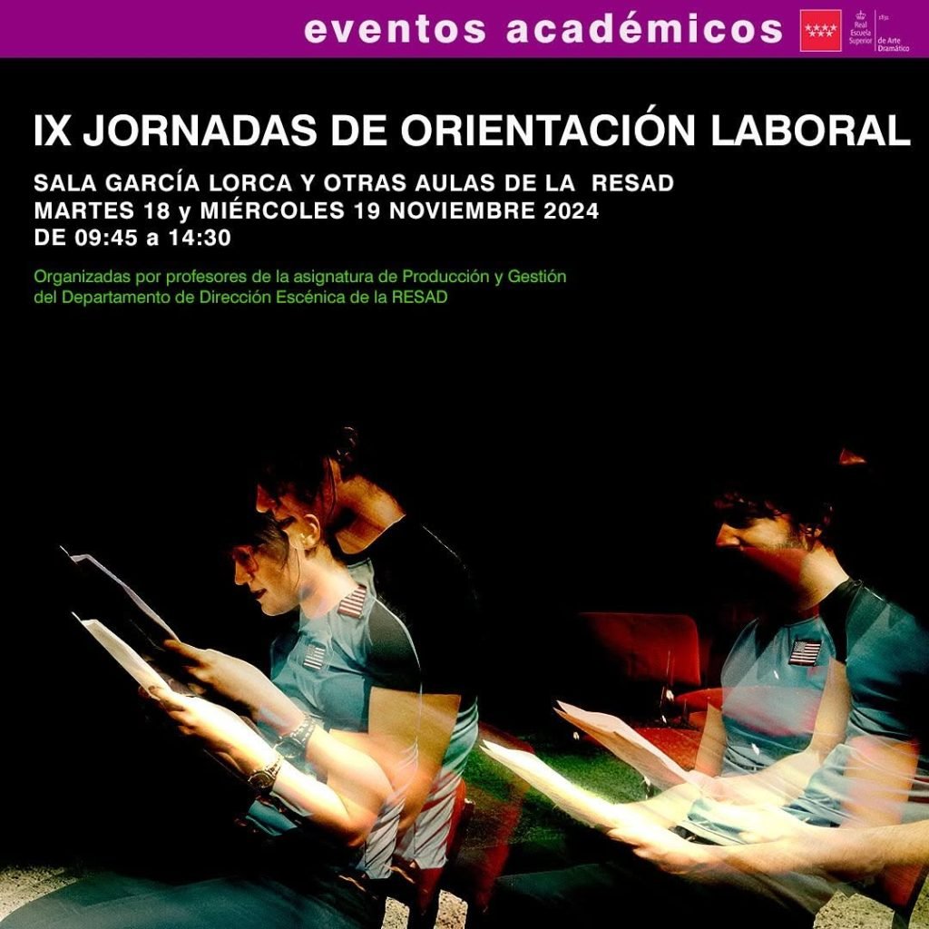 📣 EVENTO ACADÉMICO | IX Jornadas de Orientación Laboral RESAD En su novena edición, las Jornadas de Orientación Laboral…
