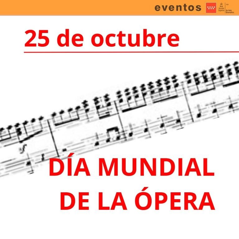 🎭✨ Día Mundial de la Ópera ✨🎭 Hoy, 25 de octubre, celebramos el Día Mundial de la Ópera, un arte total que une música,…