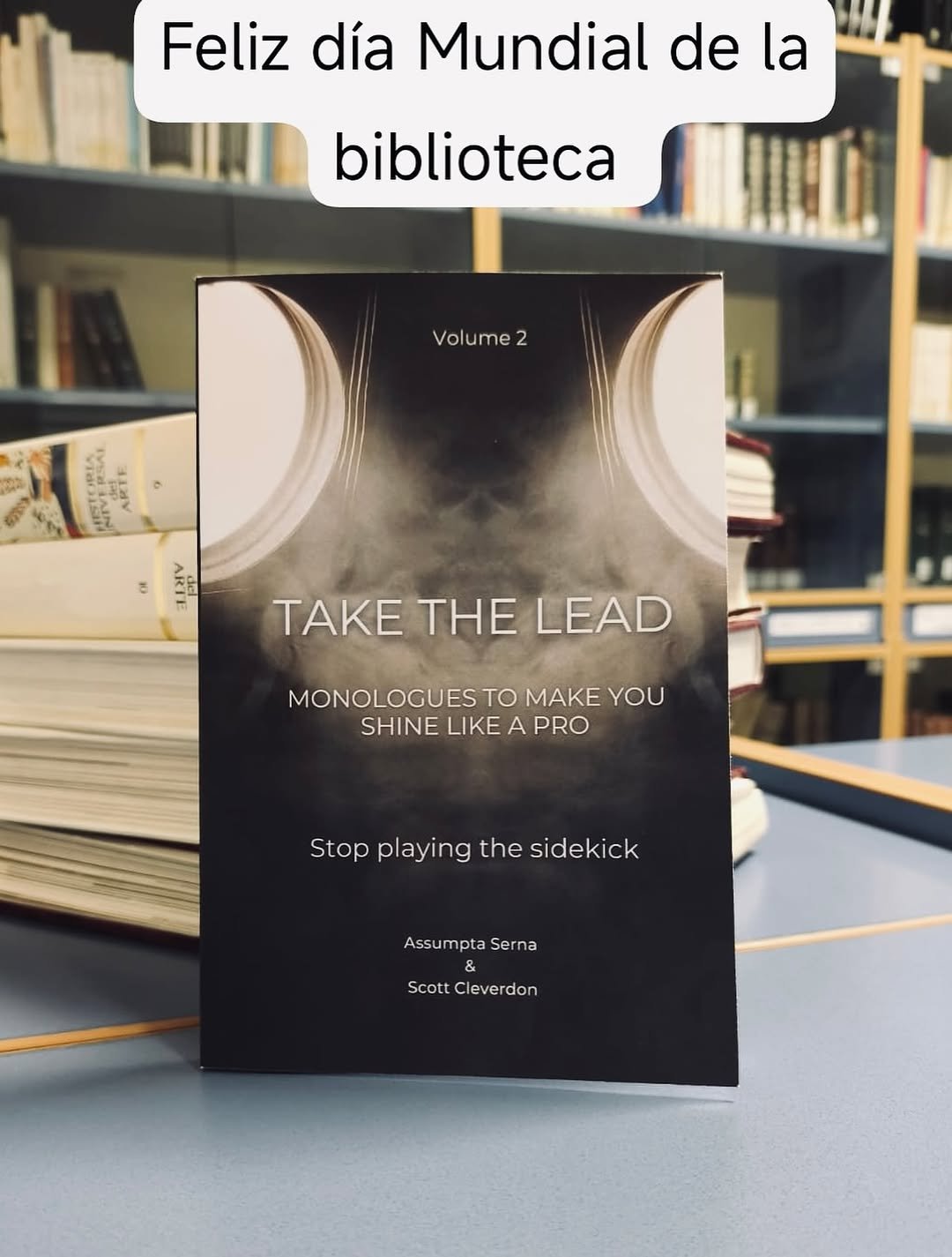 📚✨ Desde la Biblioteca de la ESAD de Málaga queremos celebrar el Día Mundial de la Biblioteca con una noticia muy espec…